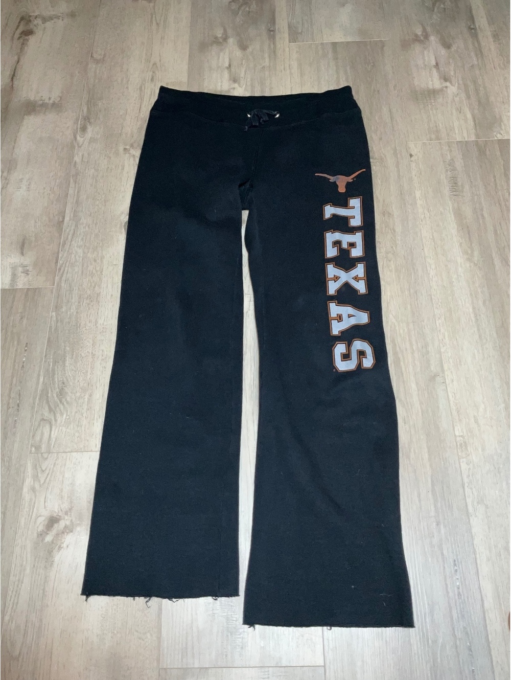 Soffe Texas Black Sweatpants with Logo